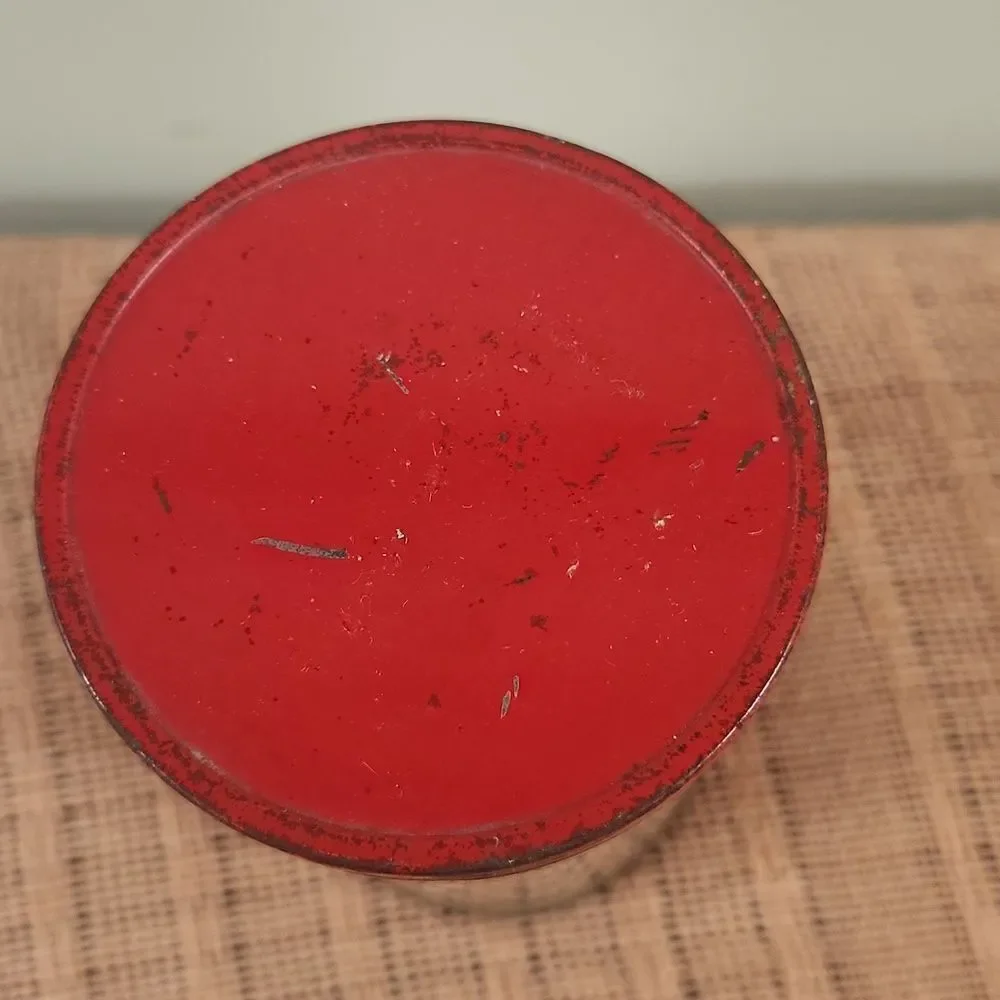 Vintage Calumet Baking Powder Tin Red and Blue